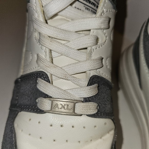 Axel Arigato White and Gray Sneakers main image 12